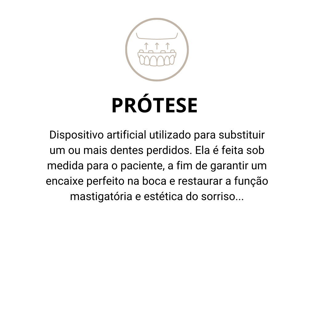 Ícone de prótese dentária